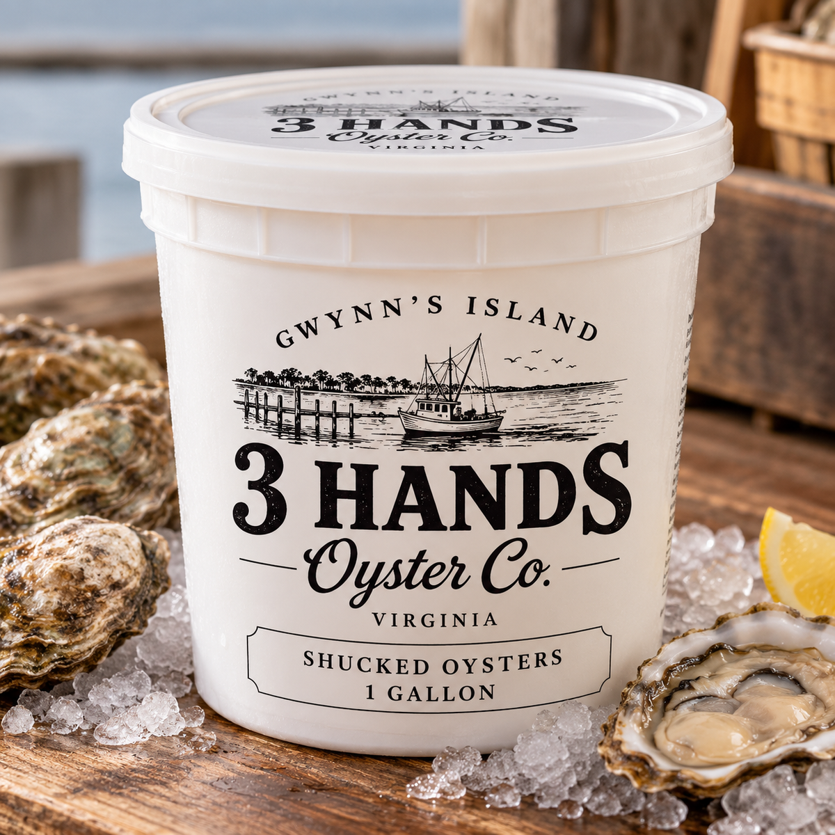 Fresh Shucked Oysters – 1 Gallon | Limited Time Offer